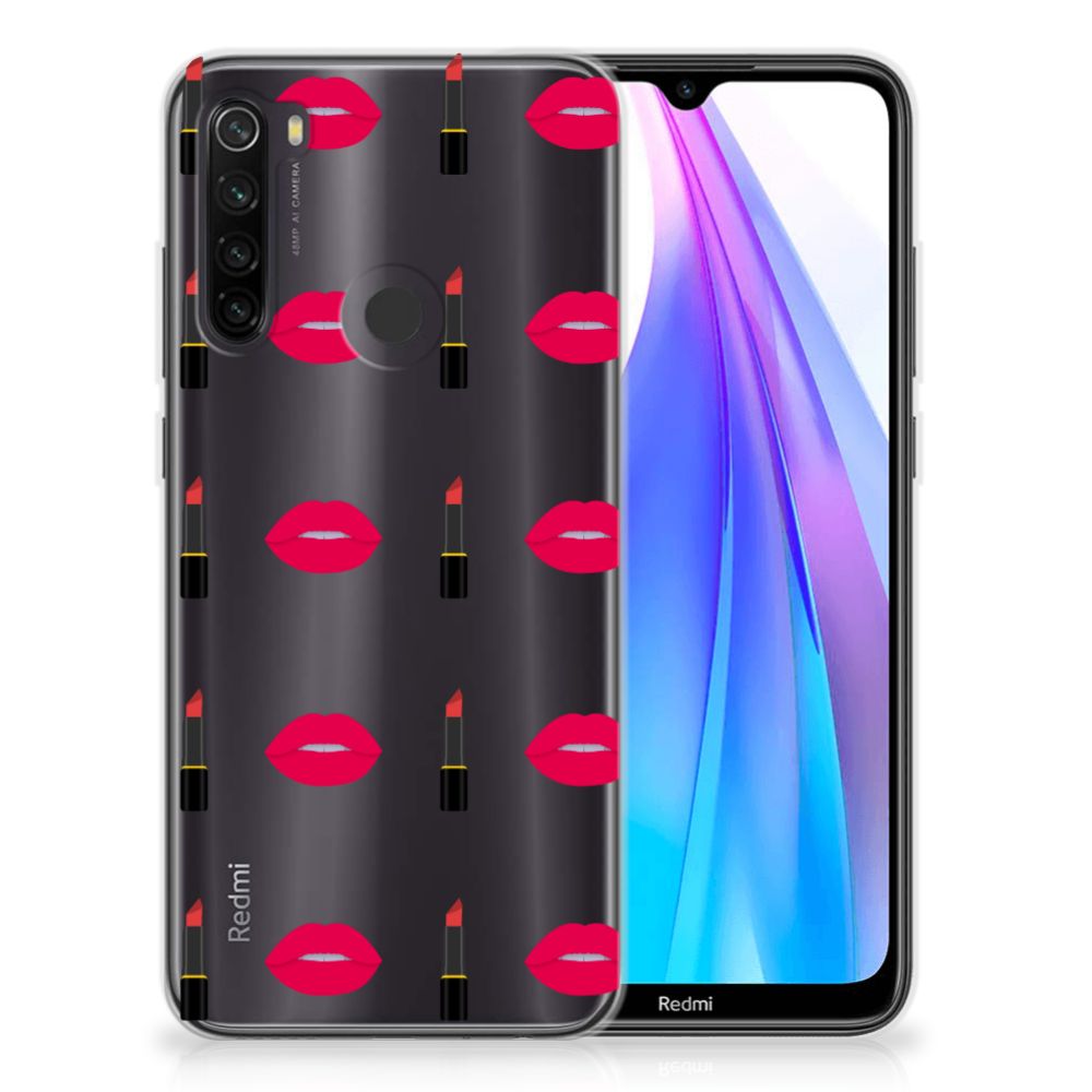 Xiaomi Redmi Note 8T TPU bumper Lipstick Kiss
