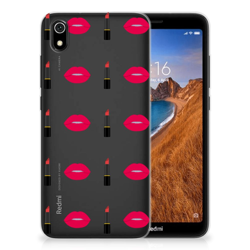 Xiaomi Redmi 7A TPU bumper Lipstick Kiss