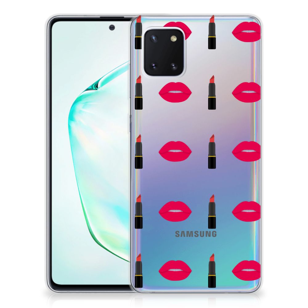 Samsung Galaxy Note 10 Lite TPU bumper Lipstick Kiss