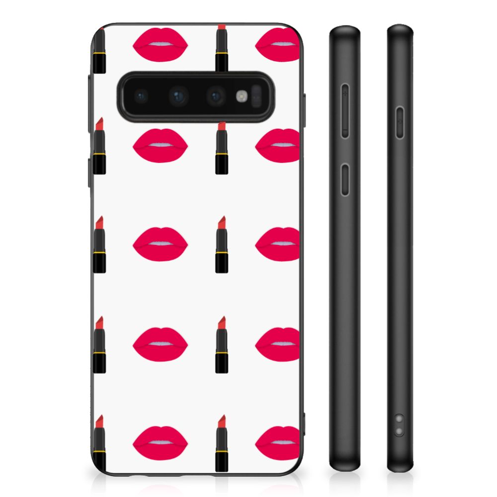 Samsung Galaxy S10 Bumper Case Lipstick Kiss