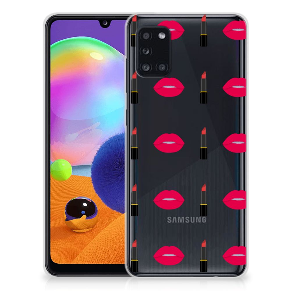 Samsung Galaxy A31 TPU bumper Lipstick Kiss