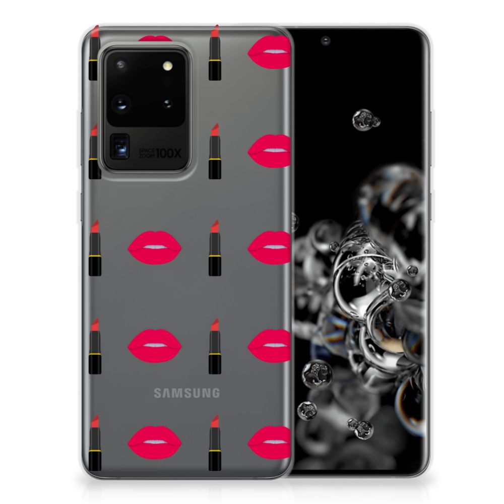 Samsung Galaxy S20 Ultra TPU bumper Lipstick Kiss