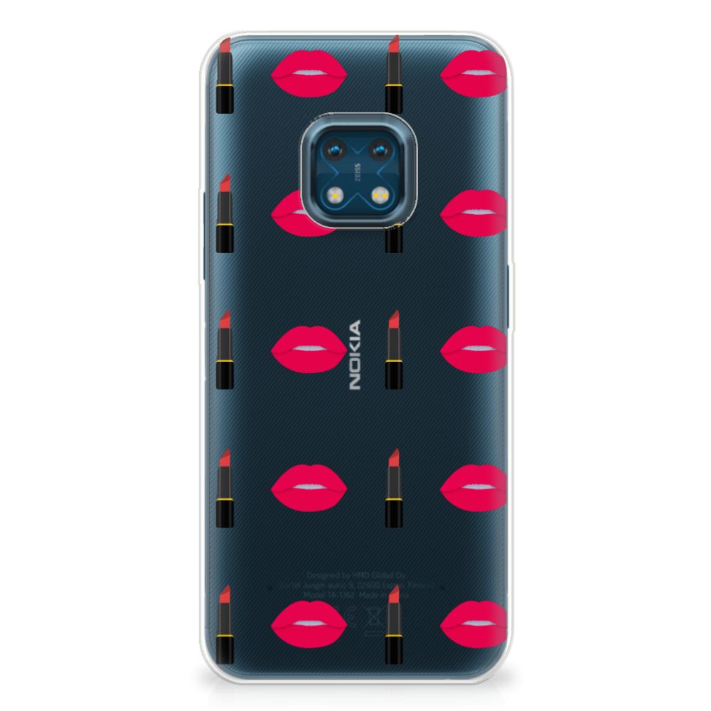 Nokia XR20 TPU bumper Lipstick Kiss