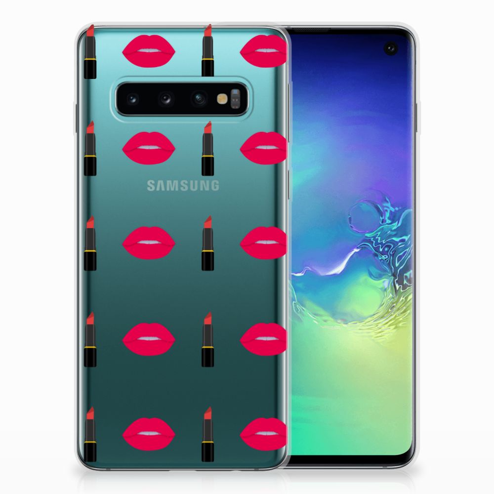 Samsung Galaxy S10 TPU bumper Lipstick Kiss