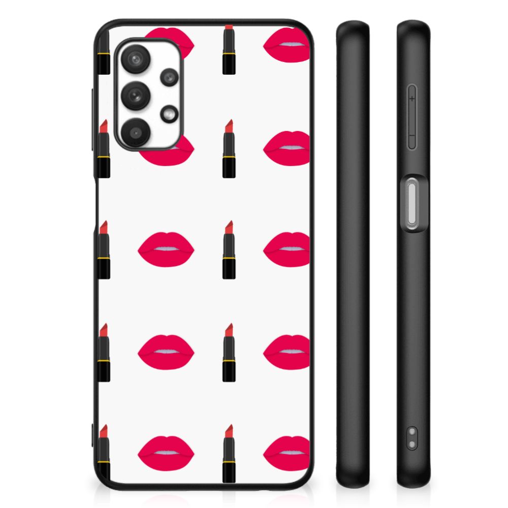 Samsung Galaxy A32 5G Back Case Lipstick Kiss