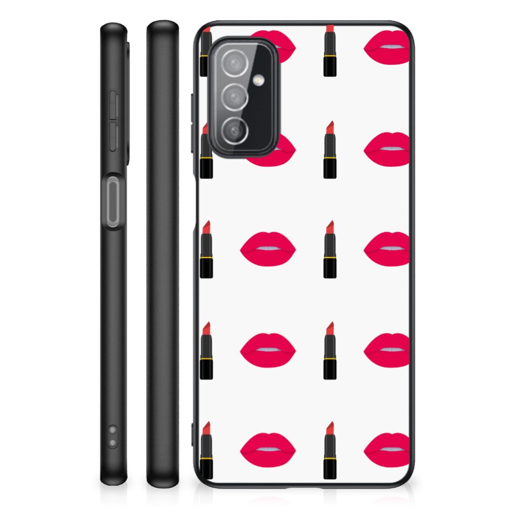Samsung Galaxy M52 Back Case Lipstick Kiss