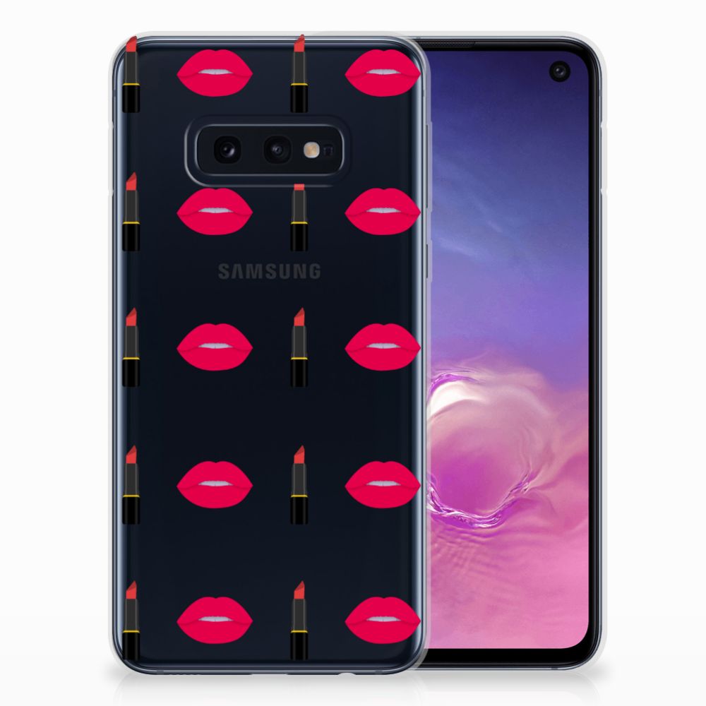 Samsung Galaxy S10e TPU bumper Lipstick Kiss