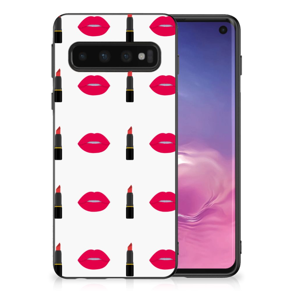 Samsung Galaxy S10 Bumper Case Lipstick Kiss