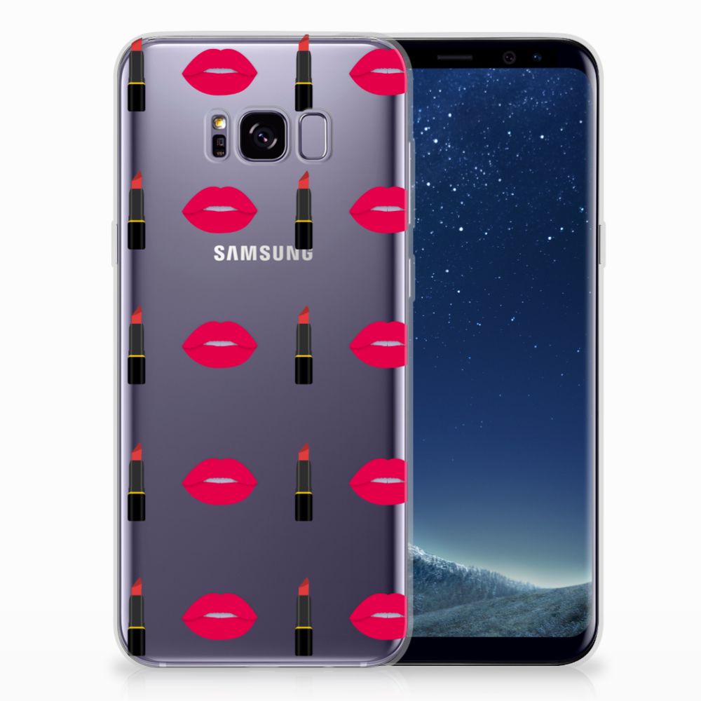 Samsung Galaxy S8 Plus TPU bumper Lipstick Kiss