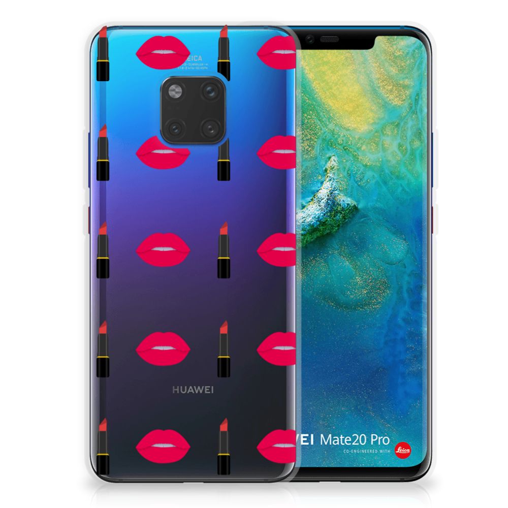 Huawei Mate 20 Pro TPU bumper Lipstick Kiss