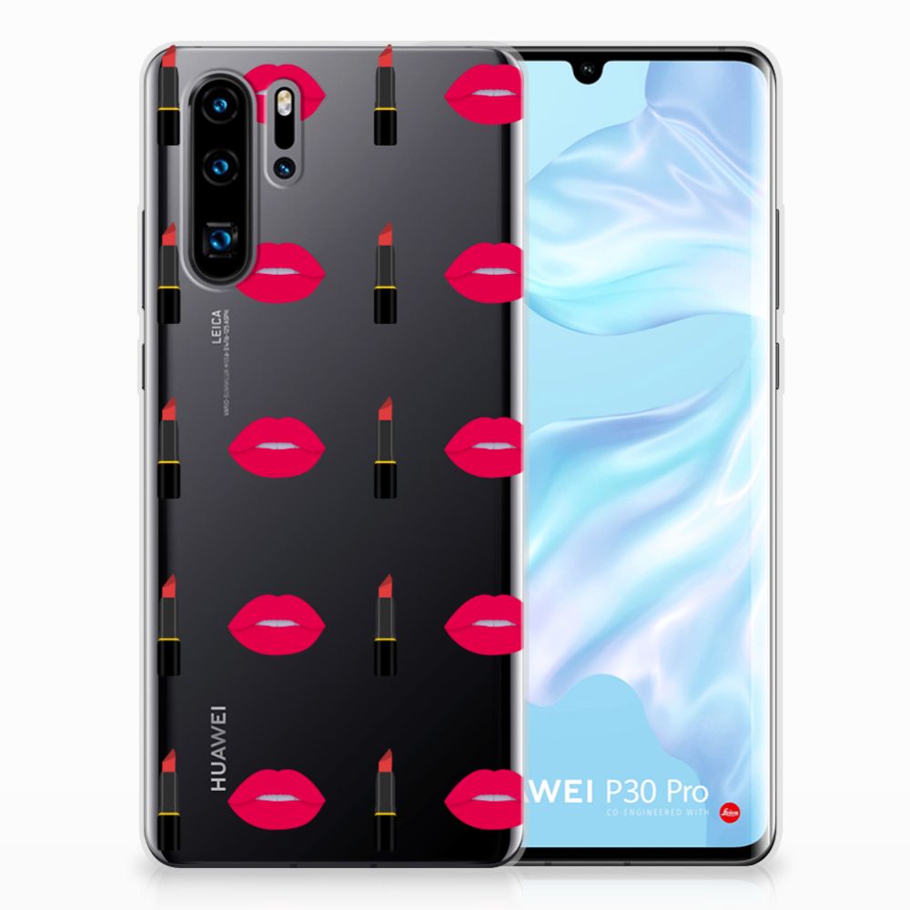 Huawei P30 Pro TPU bumper Lipstick Kiss