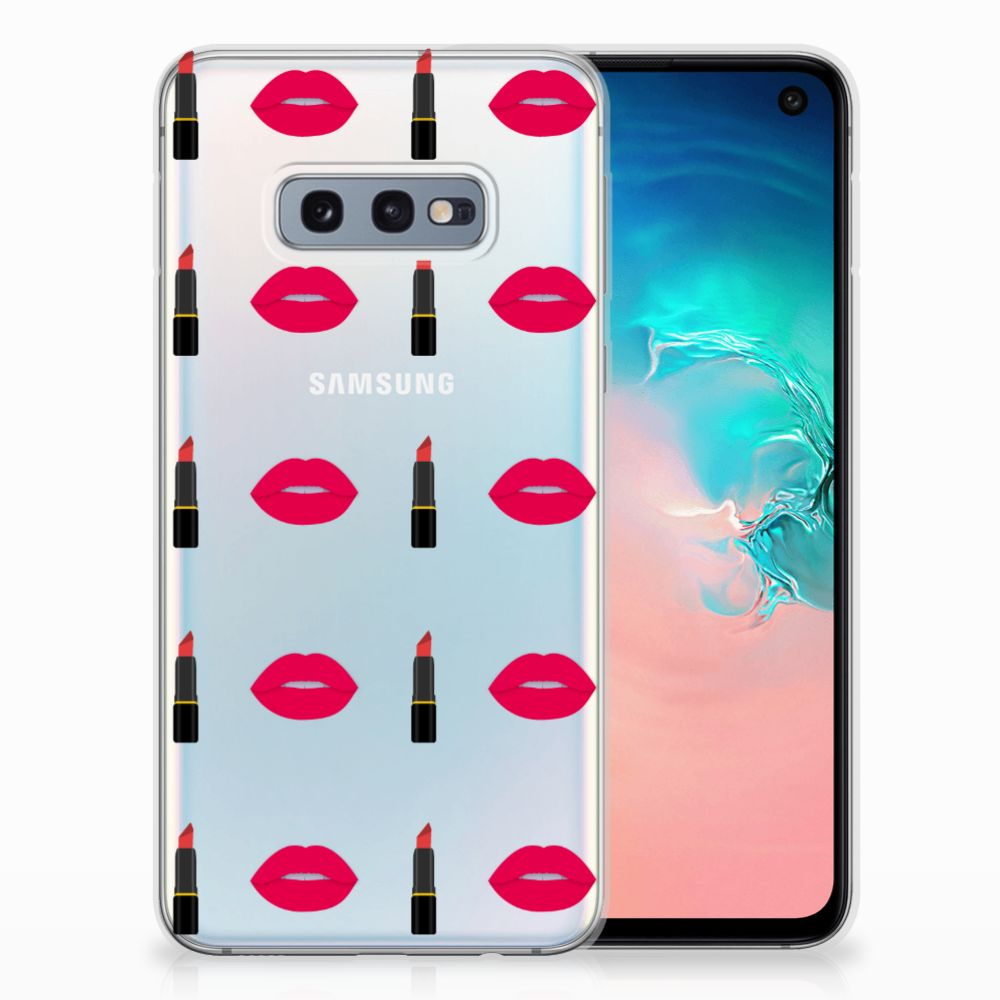 Samsung Galaxy S10e TPU bumper Lipstick Kiss
