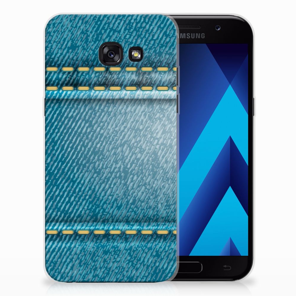 Samsung Galaxy A5 2017 Silicone Back Cover Jeans