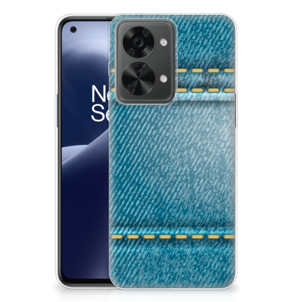OnePlus Nord 2T Silicone Back Cover Jeans
