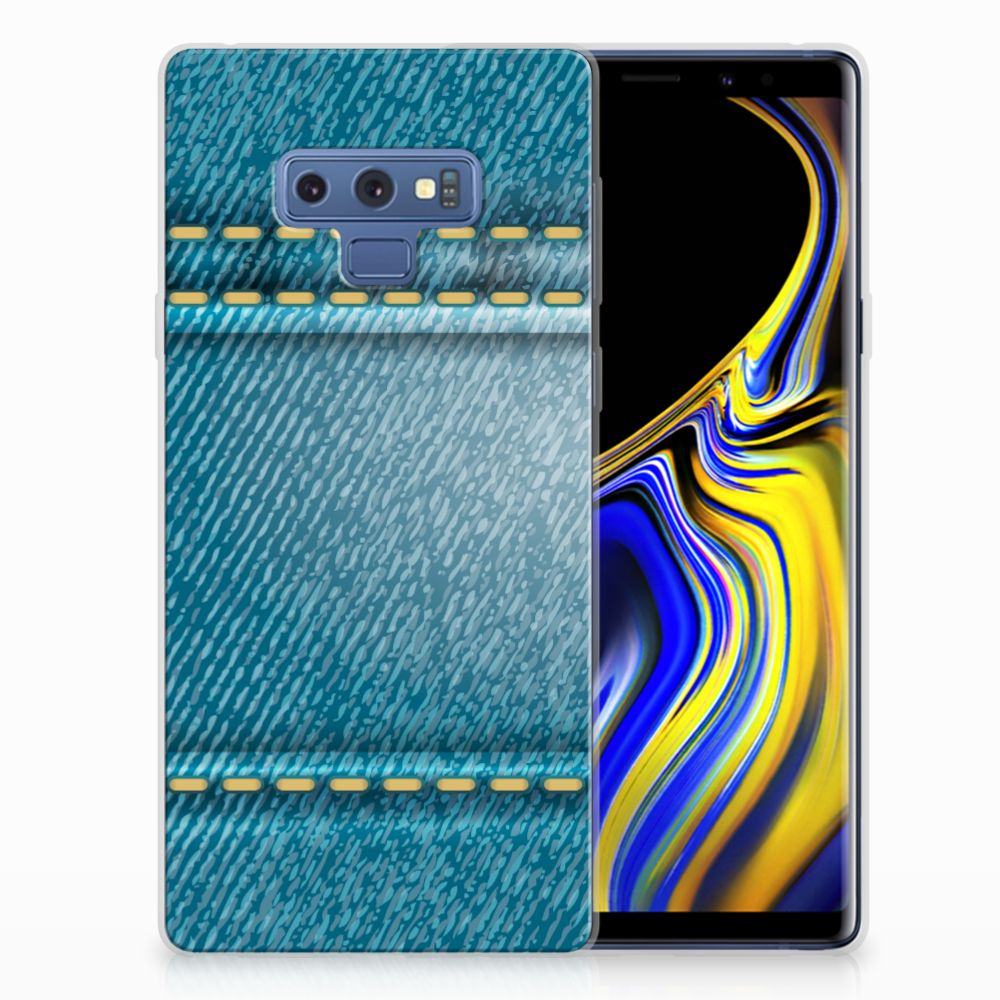 Samsung Galaxy Note 9 Silicone Back Cover Jeans