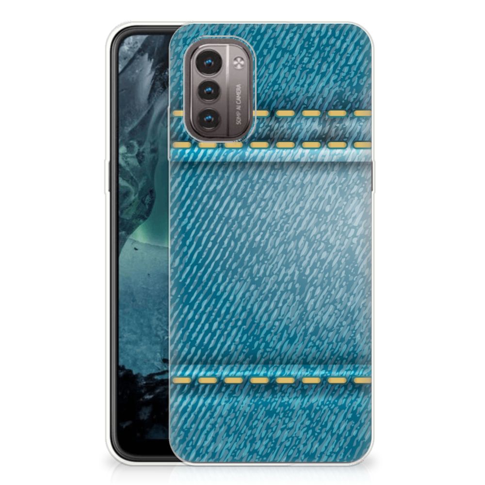 Nokia G21 | G11 Silicone Back Cover Jeans