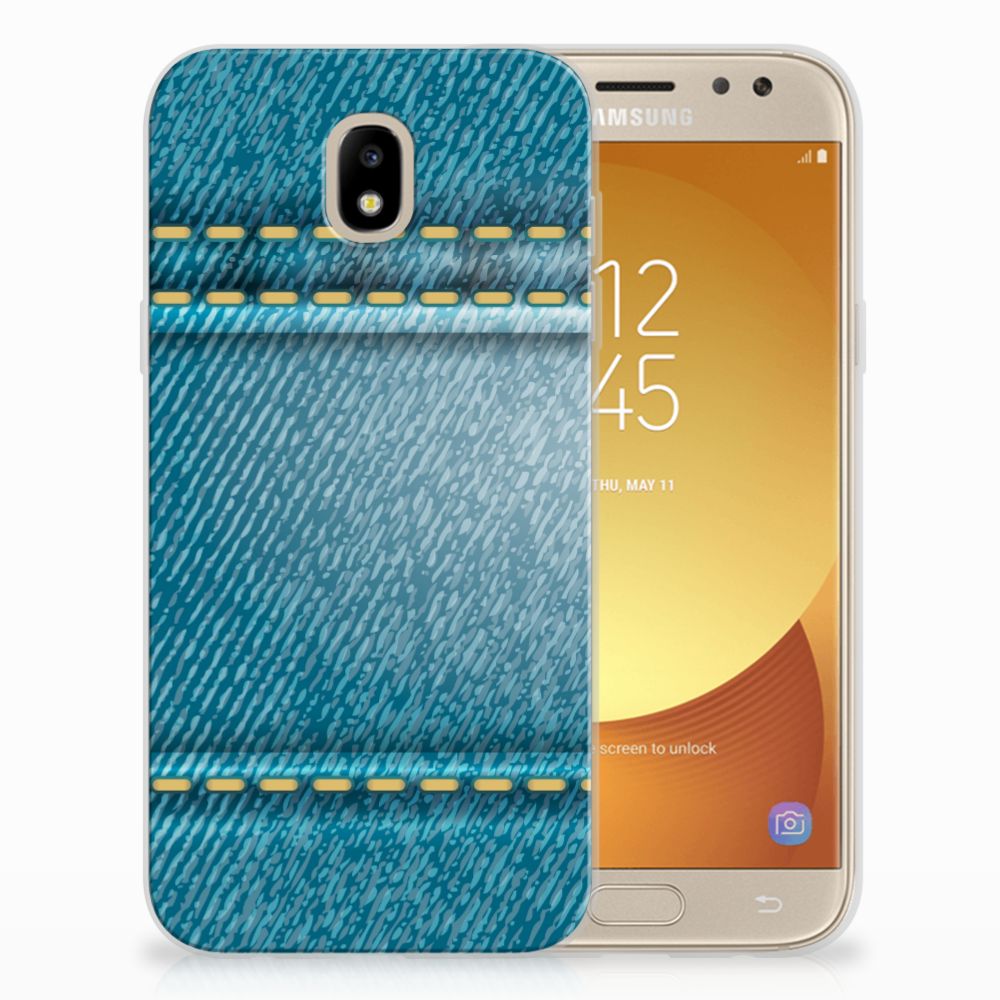 Samsung Galaxy J5 2017 Silicone Back Cover Jeans