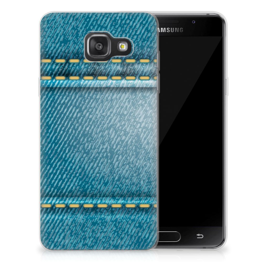 Samsung Galaxy A3 2016 Silicone Back Cover Jeans