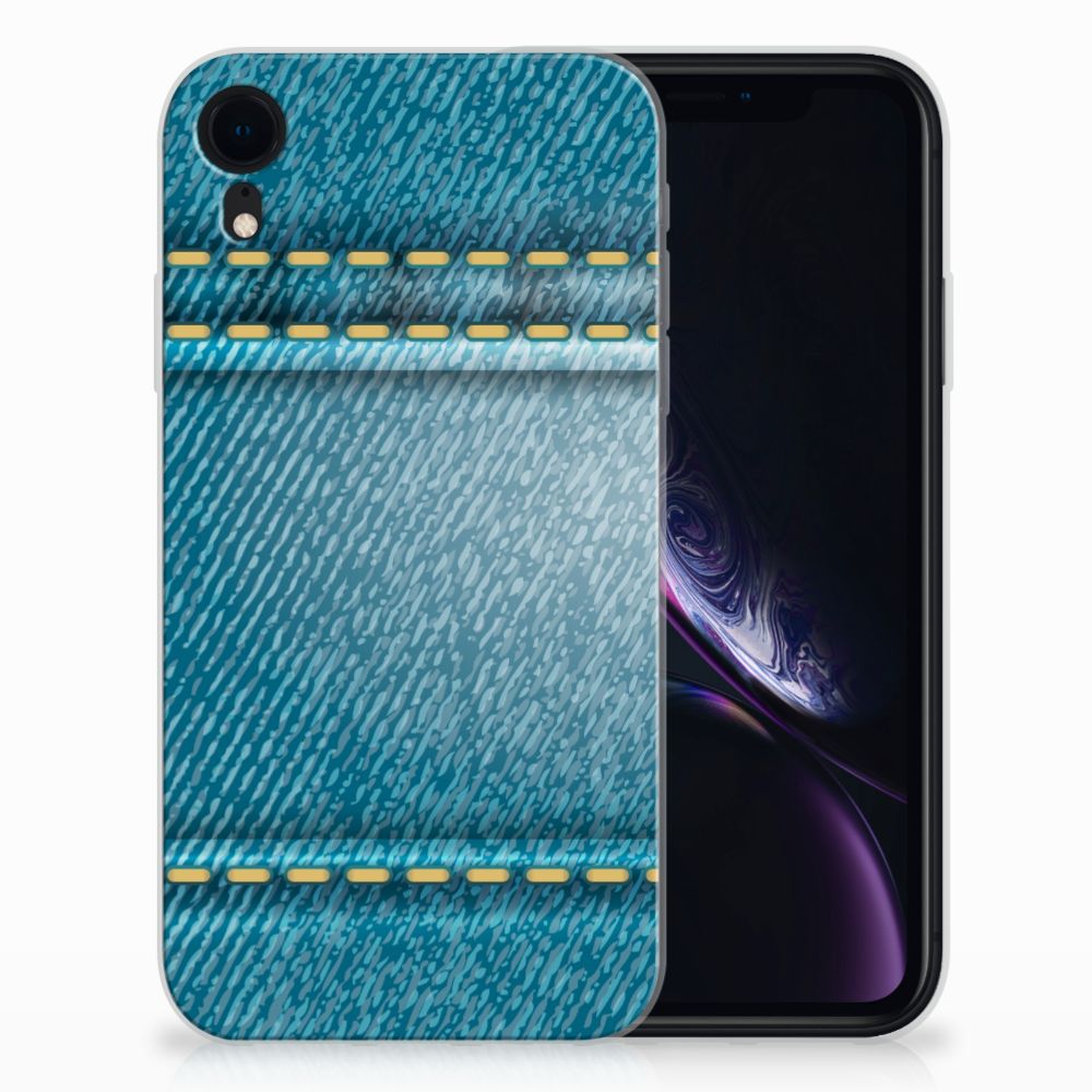 Apple iPhone Xr Silicone Back Cover Jeans