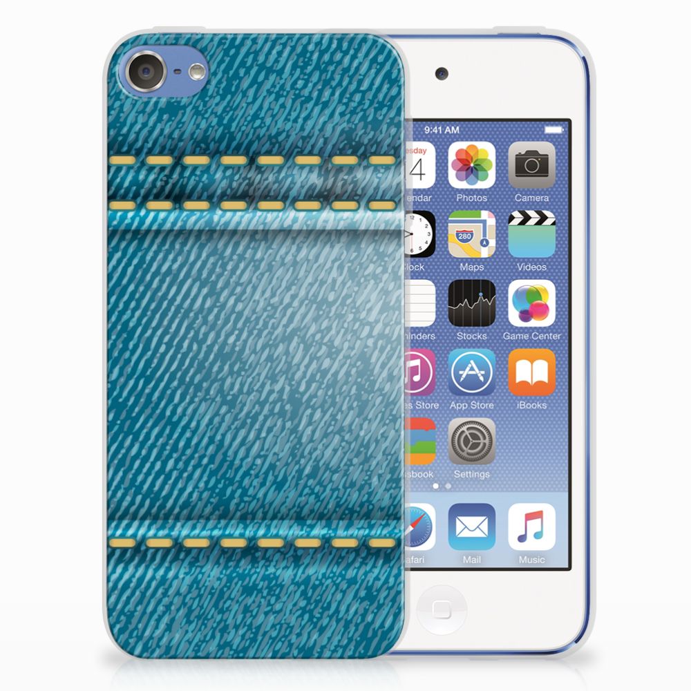 Apple iPod Touch 5 | 6 Silicone Back Cover Jeans