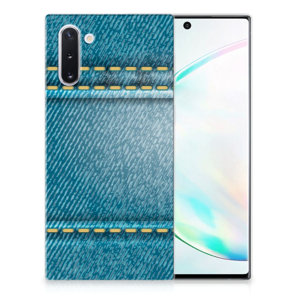 Samsung Galaxy Note 10 Silicone Back Cover Jeans
