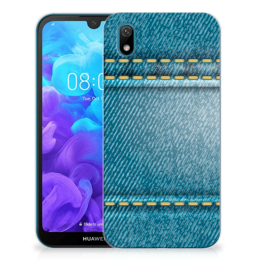 Huawei Y5 (2019) Silicone Back Cover Jeans