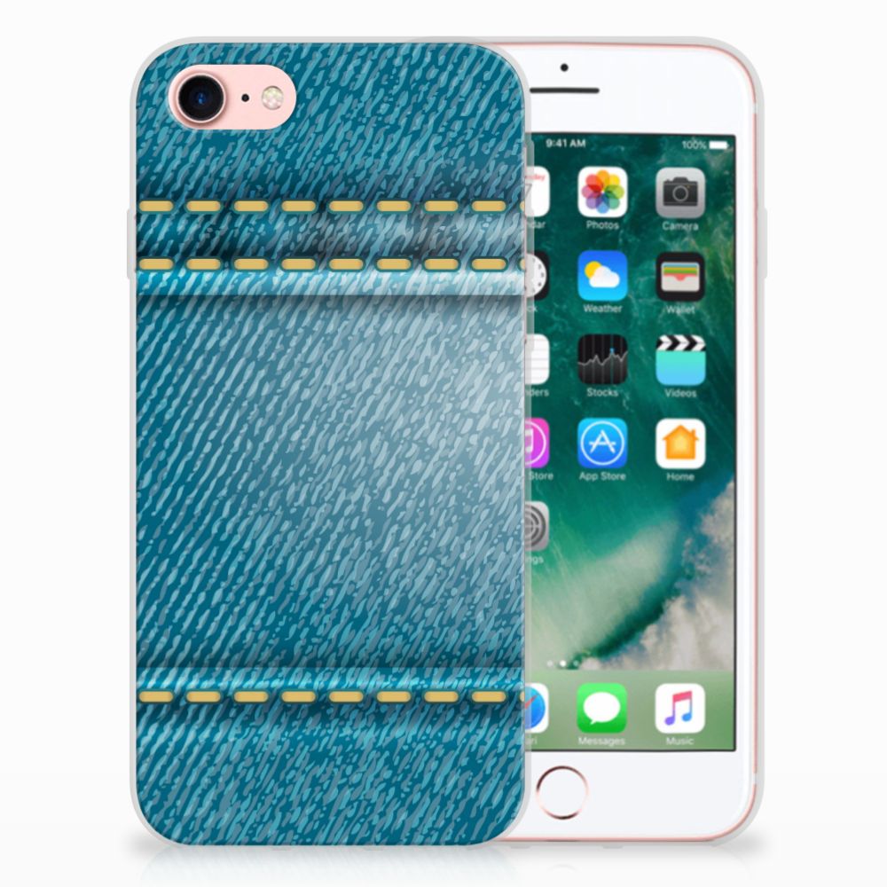 iPhone SE 2022 | SE 2020 | 8 | 7 Silicone Back Cover Jeans