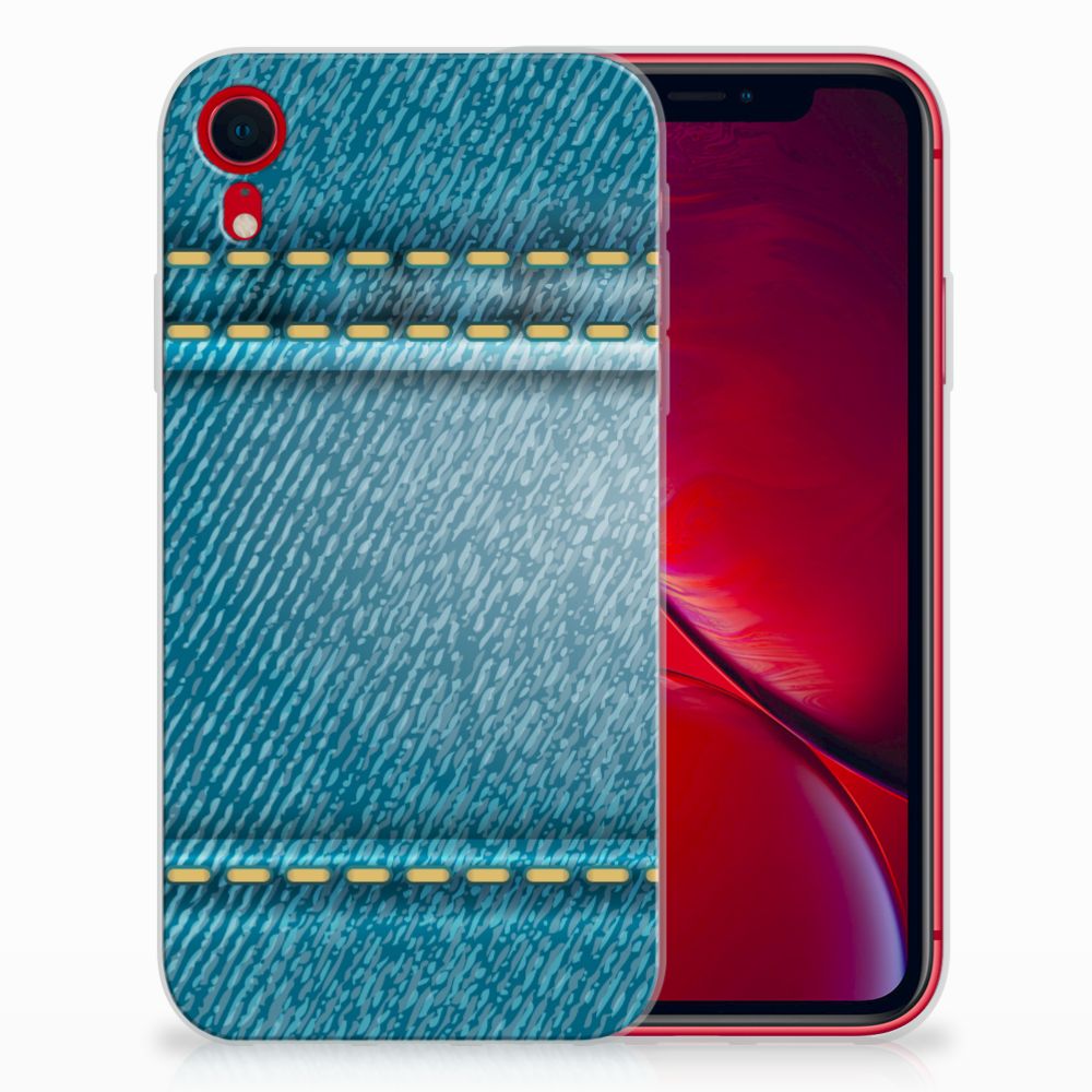 Apple iPhone Xr Silicone Back Cover Jeans