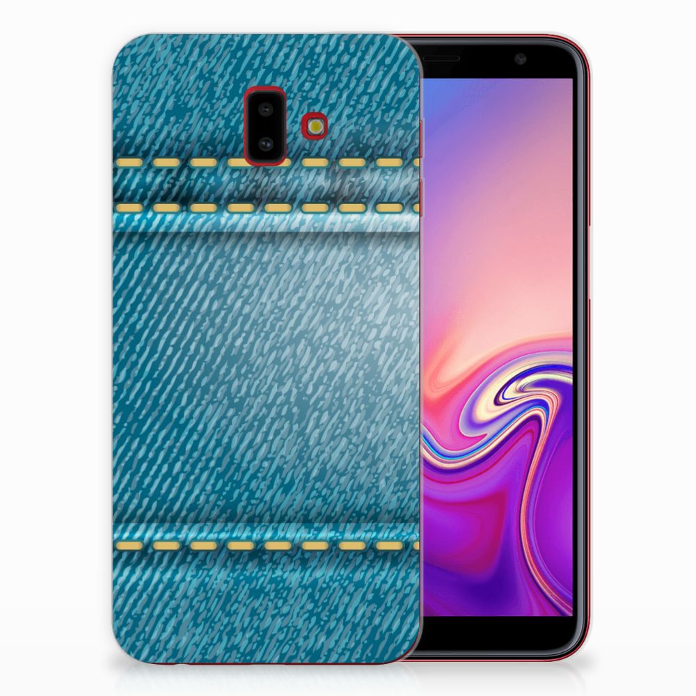 Samsung Galaxy J6 Plus (2018) Silicone Back Cover Jeans