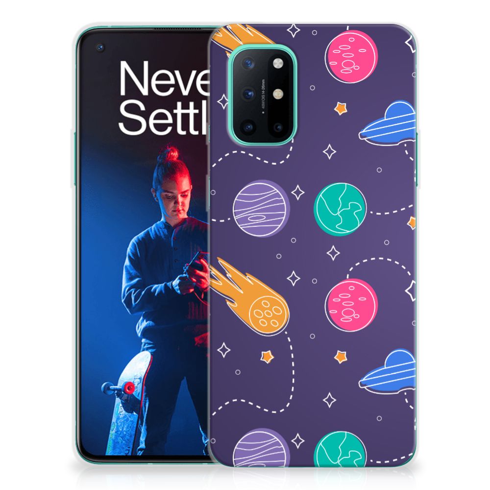 OnePlus 8T Silicone Back Cover Space
