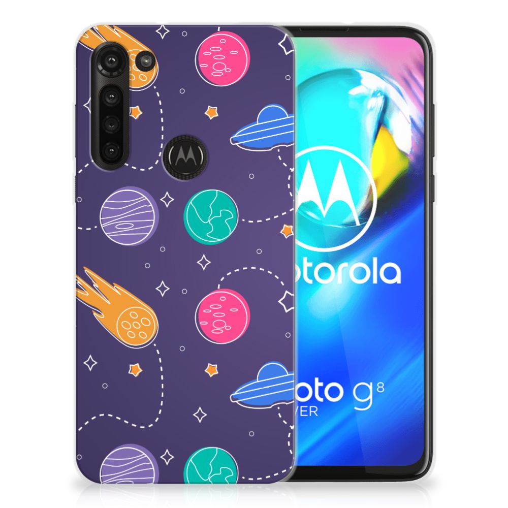 Motorola Moto G8 Power Silicone Back Cover Space