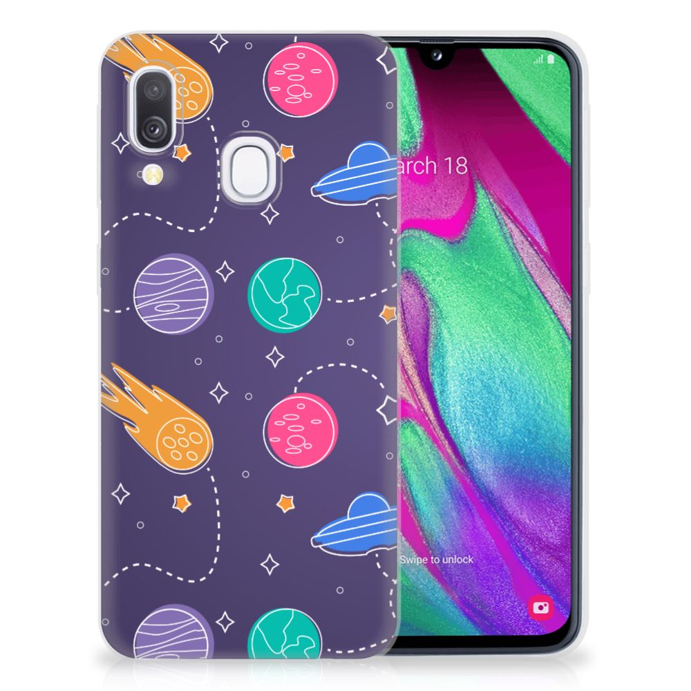 Samsung Galaxy A40 Silicone Back Cover Space