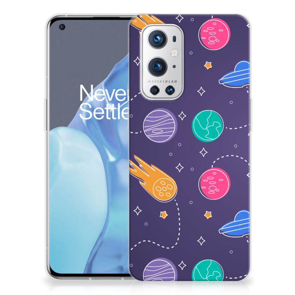 OnePlus 9 Pro Silicone Back Cover Space