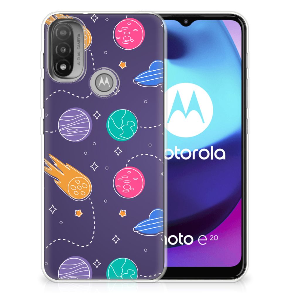 Motorola Moto E20 | E40 Silicone Back Cover Space