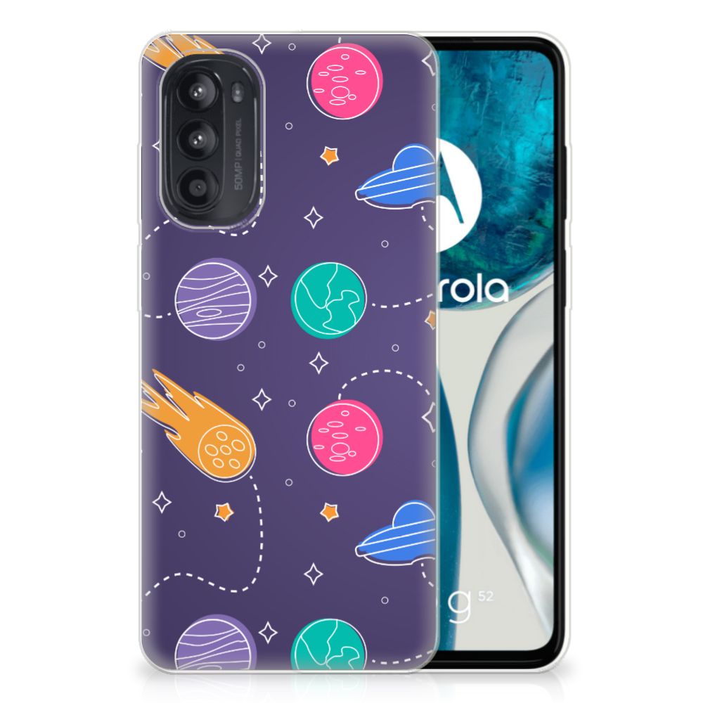 Motorola Moto G52/G82 Silicone Back Cover Space