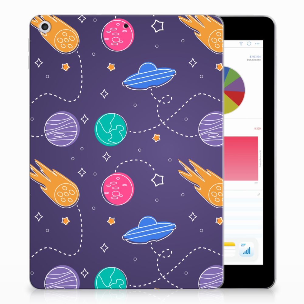 Apple iPad 9.7 2018 | 2017 Uniek Tablethoesje Space