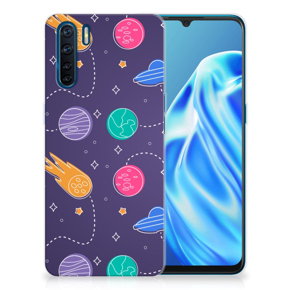 OPPO A91 Silicone Back Cover Space