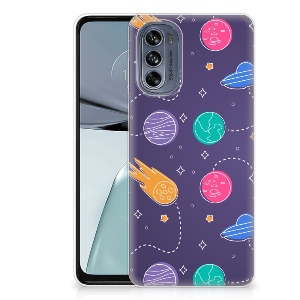 Motorola Moto G62 5G Silicone Back Cover Space