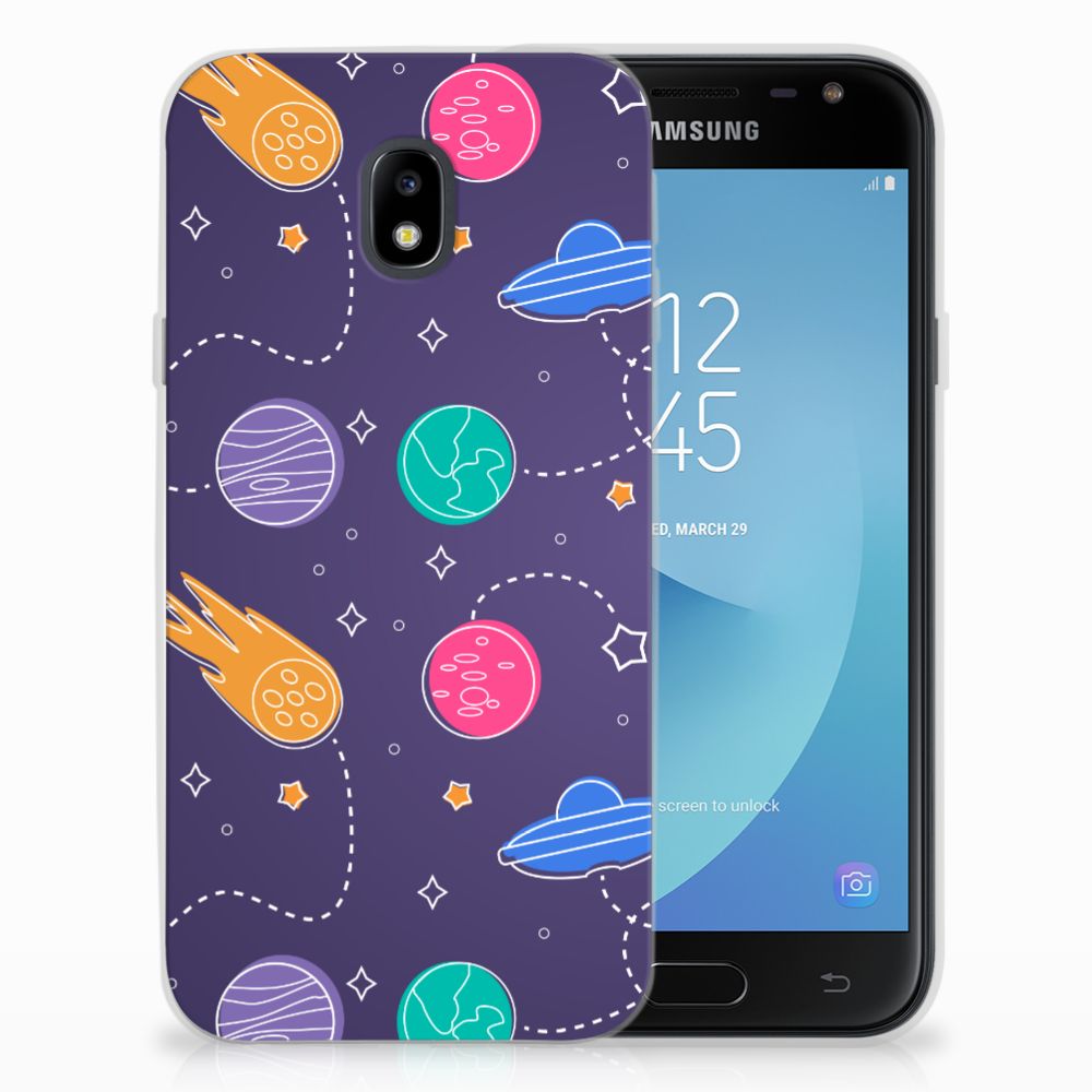 Samsung Galaxy J3 2017 Silicone Back Cover Space