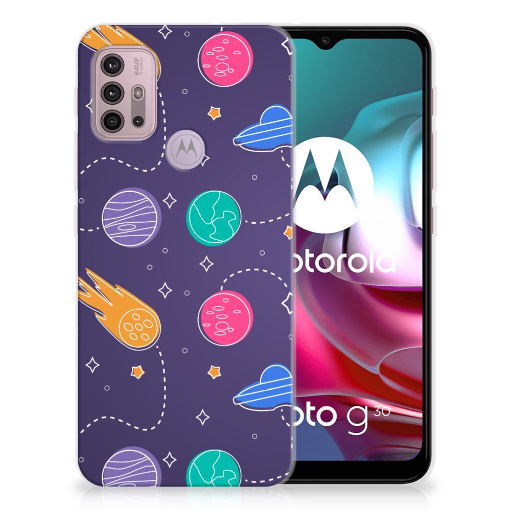 Motorola Moto G30 | G10 Silicone Back Cover Space