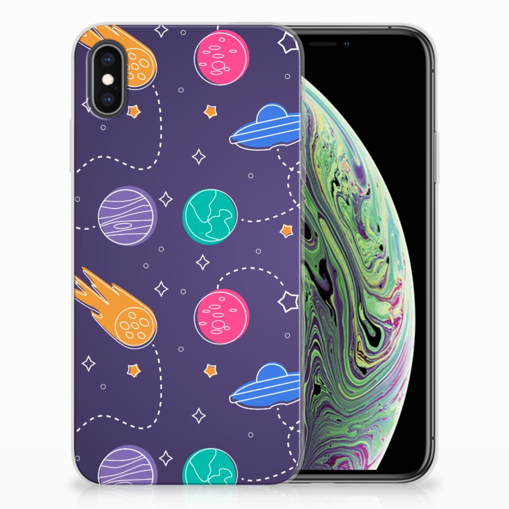 Apple iPhone Xs Max Silicone Back Cover Space