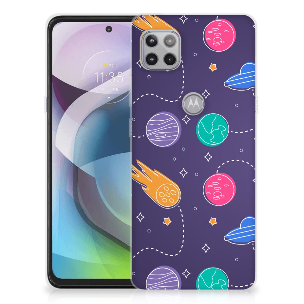 Motorola Moto G 5G Silicone Back Cover Space