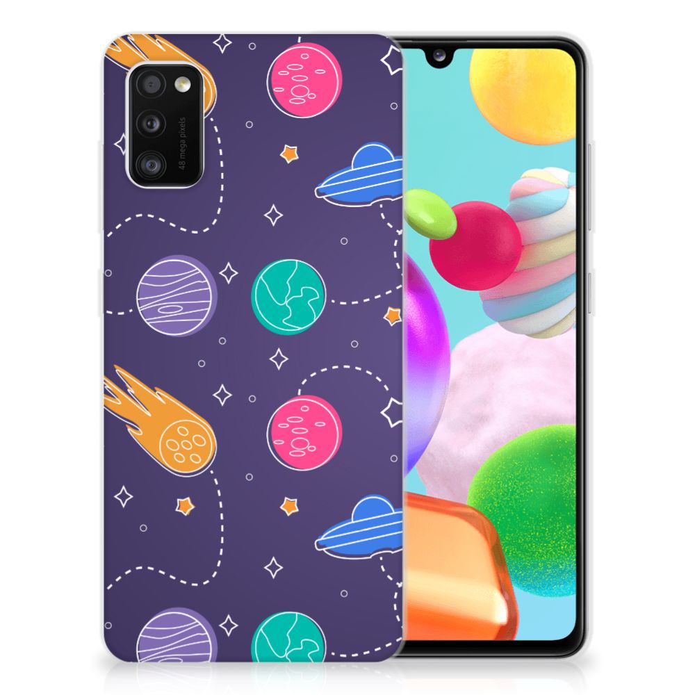 Samsung Galaxy A41 Silicone Back Cover Space
