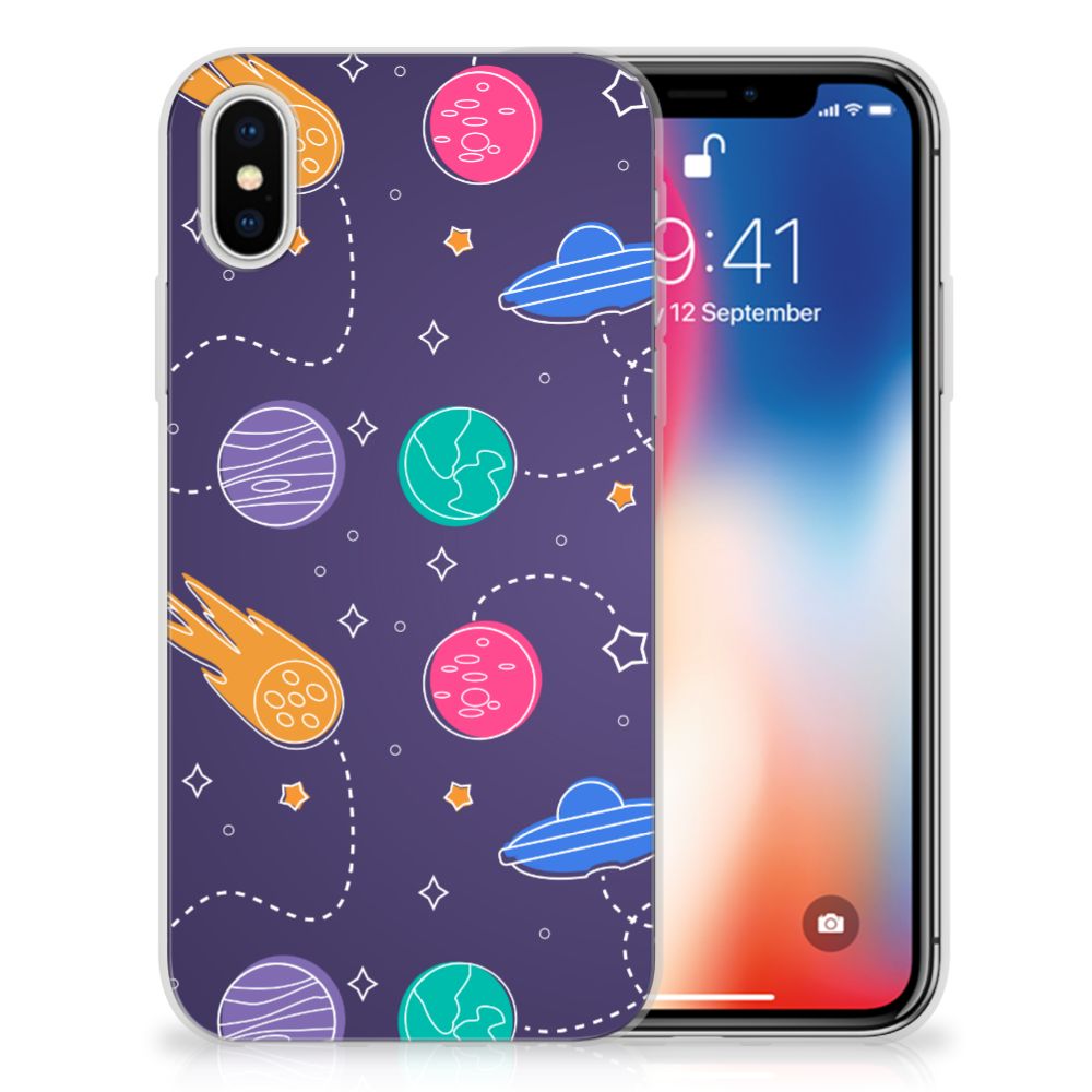 Apple iPhone X | Xs Silicone Back Cover Space