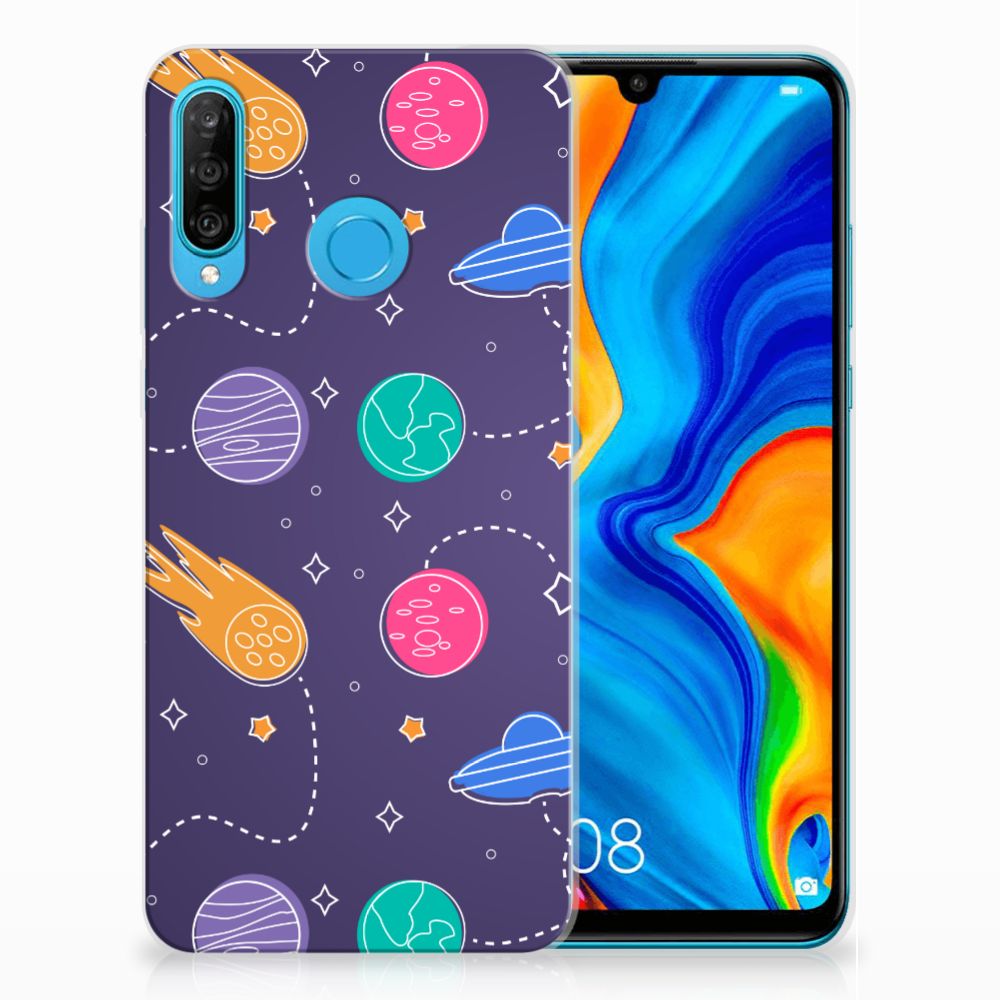 Huawei P30 Lite Silicone Back Cover Space