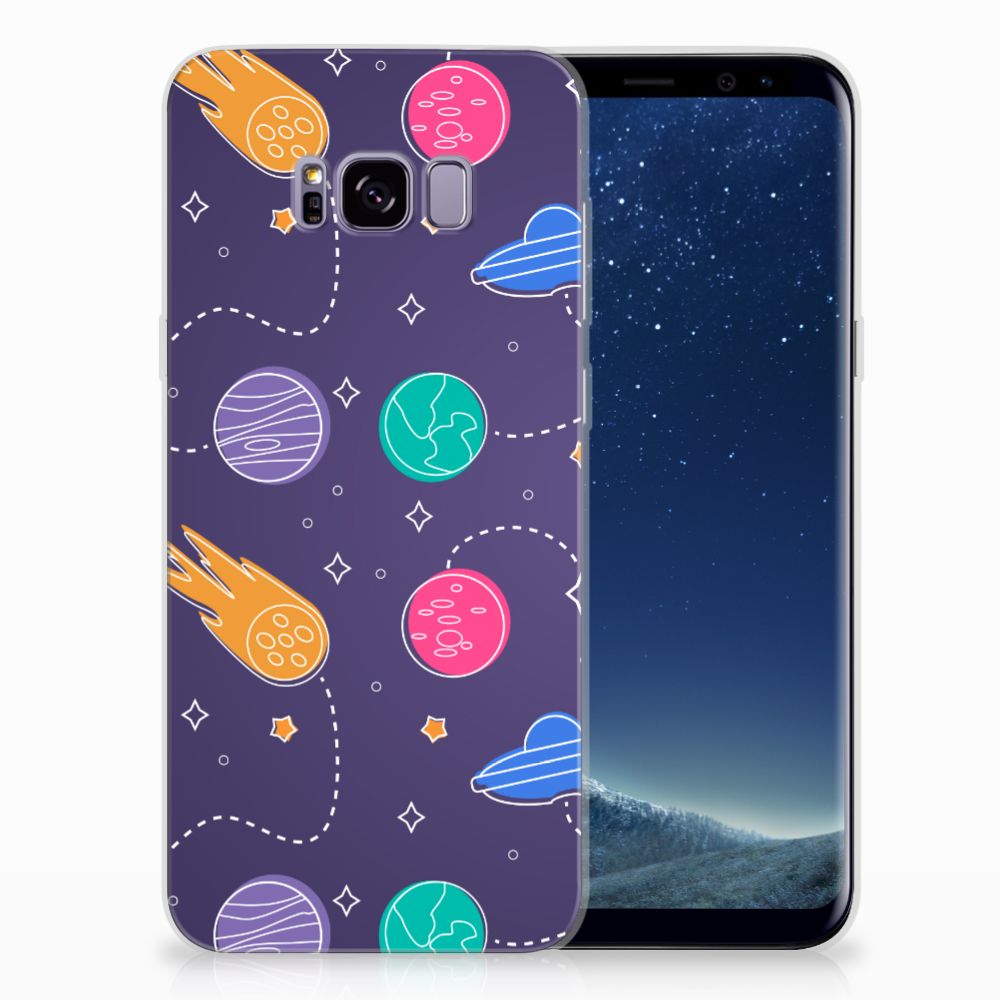 Samsung Galaxy S8 Plus Silicone Back Cover Space