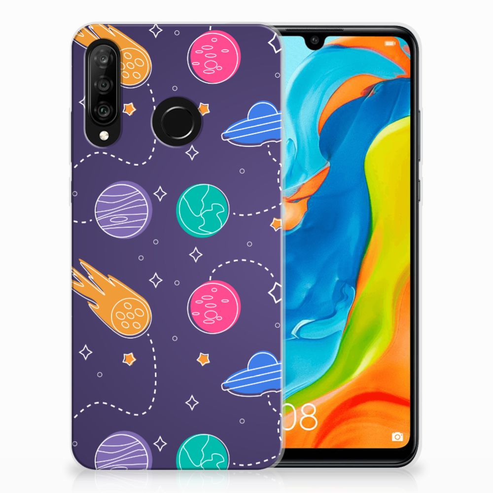 Huawei P30 Lite Silicone Back Cover Space