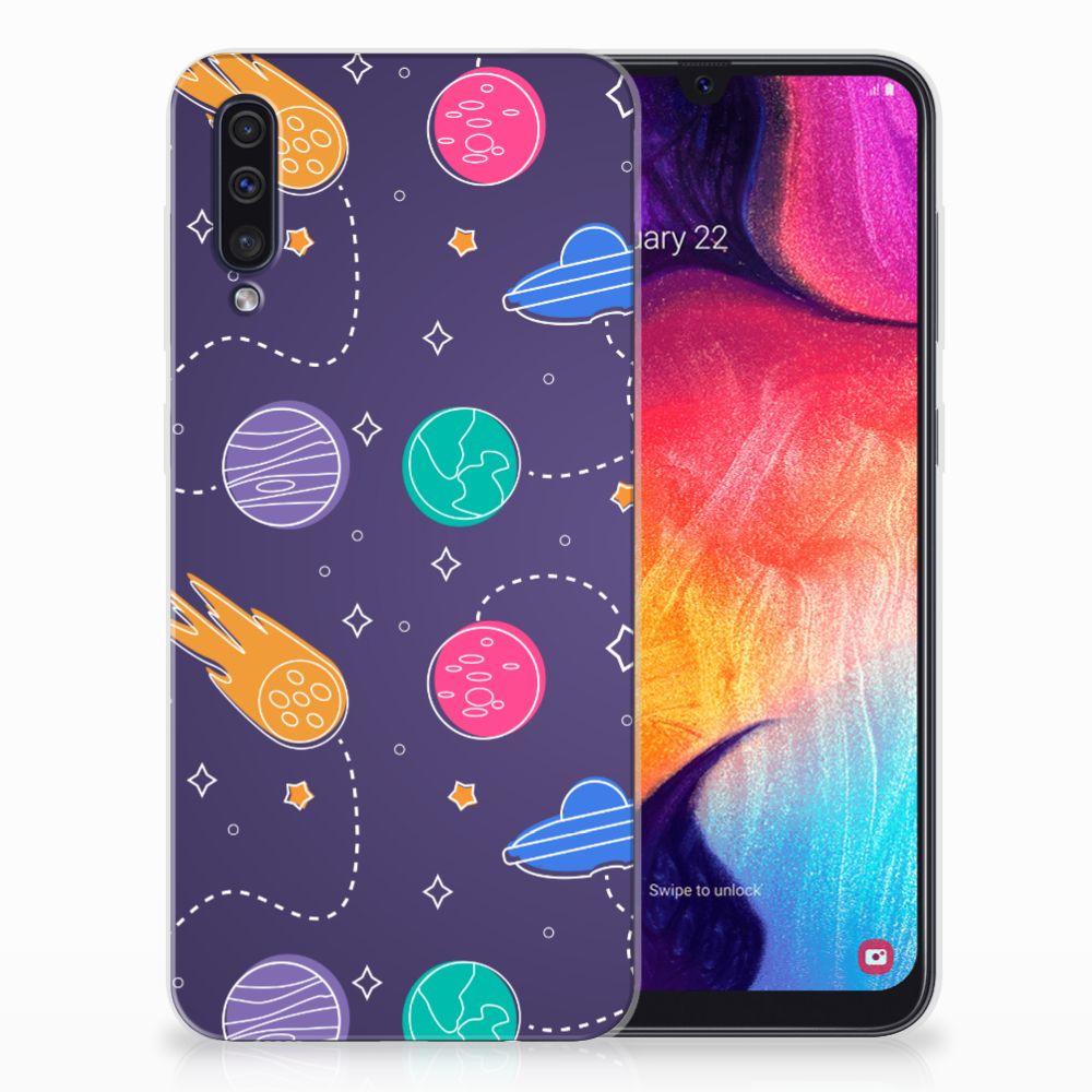 Samsung Galaxy A50 Silicone Back Cover Space