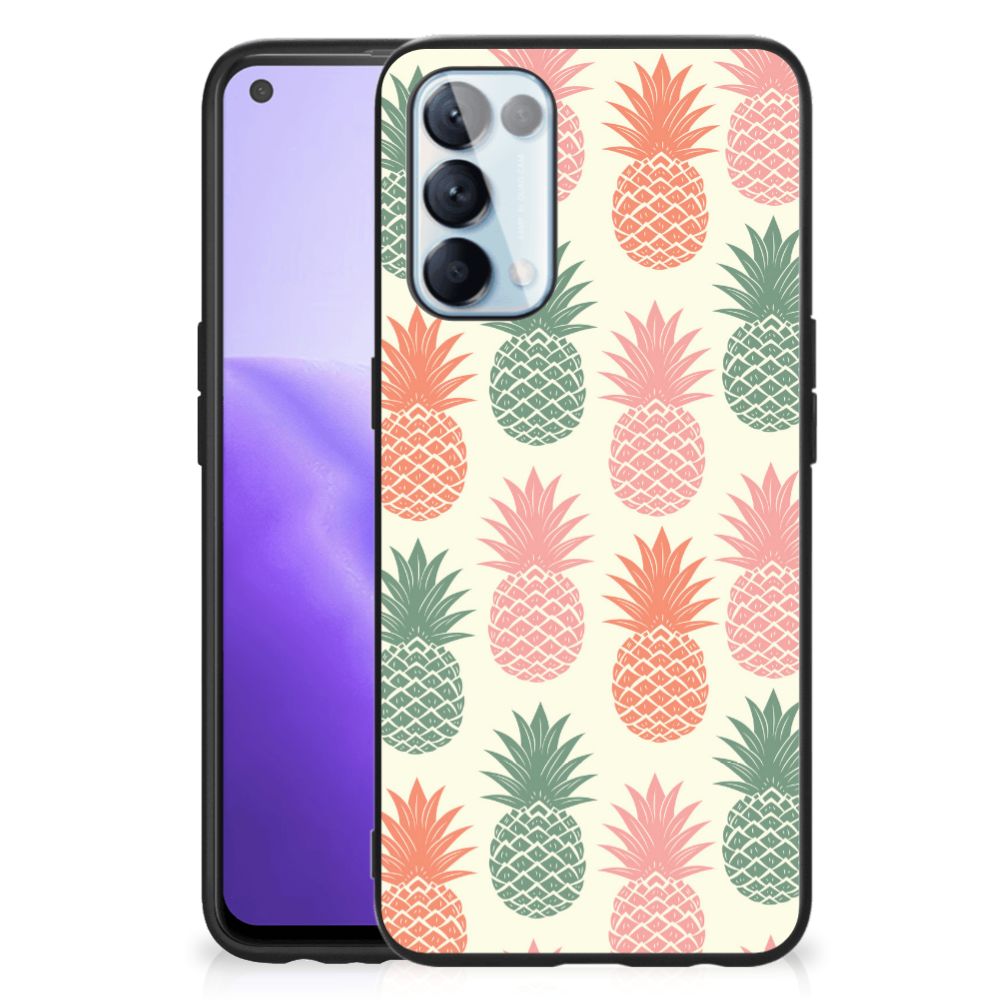 OPPO Reno5 5G | Find X3 Lite Back Cover Hoesje Ananas 