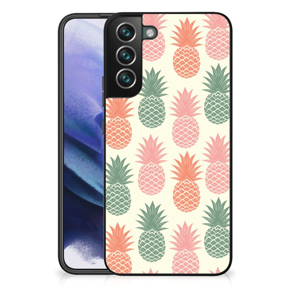 Samsung Galaxy S22 Plus Back Cover Hoesje Ananas 